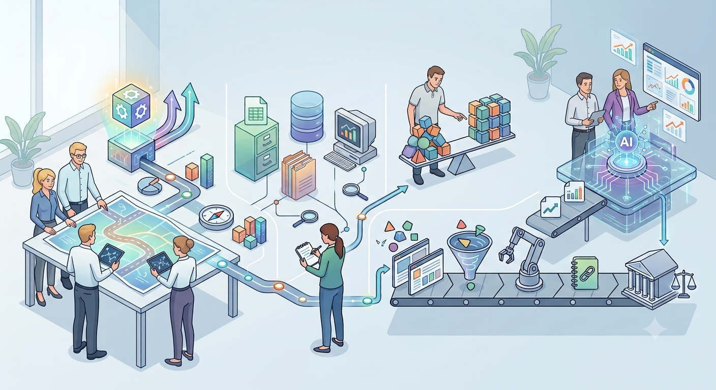 Datenstrategie und Vorarbeit